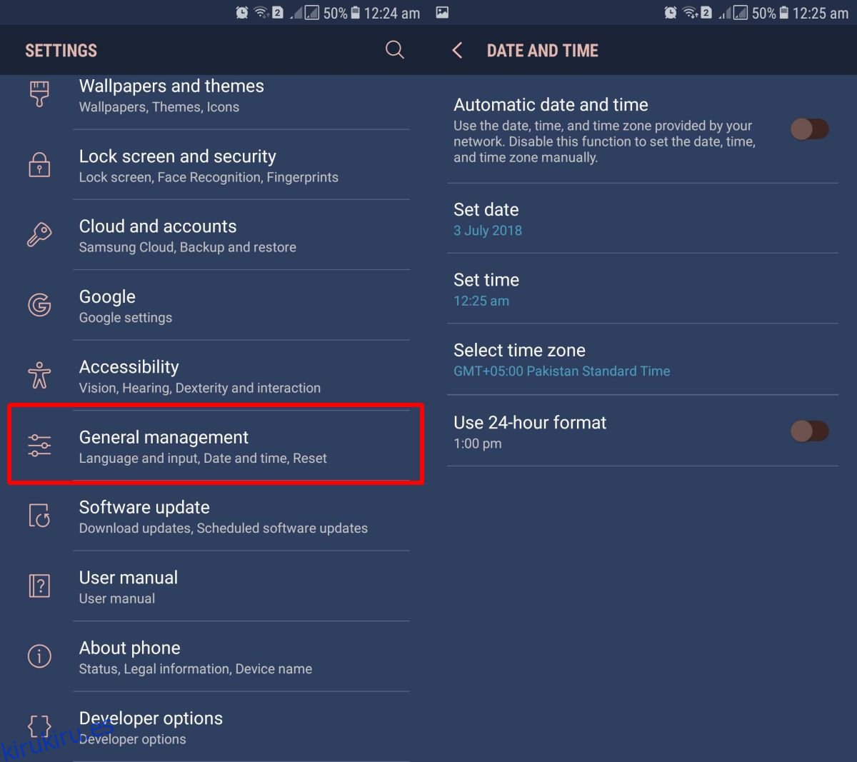 Cómo desbloquear el desbloqueo OEM en Samsung Galaxy S8 / S9 / Note 8