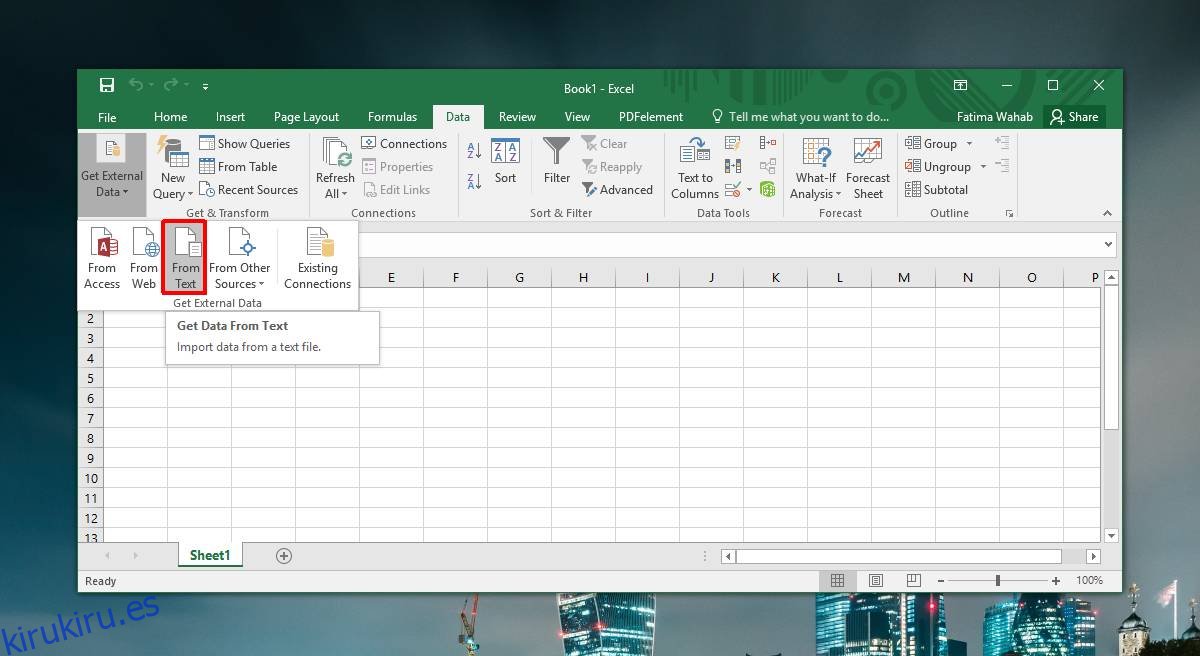 Cómo incrustar un archivo de texto en Microsoft Excel