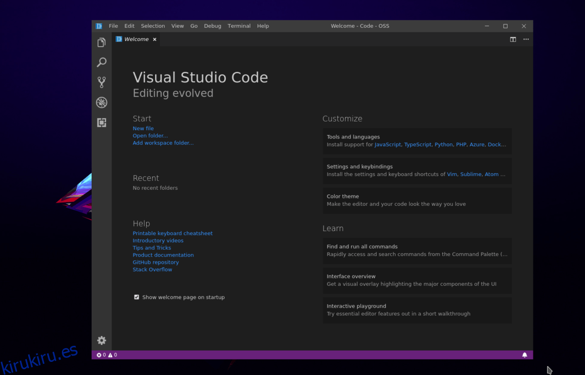 Cómo instalar Microsoft Visual Studio Code en Linux