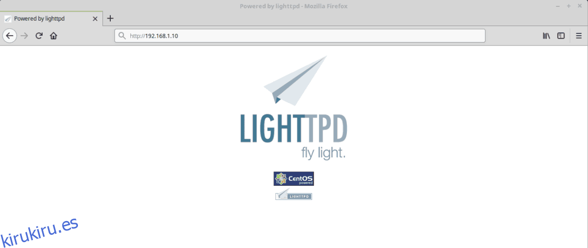 Cómo instalar el servidor web Lighttpd en Linux