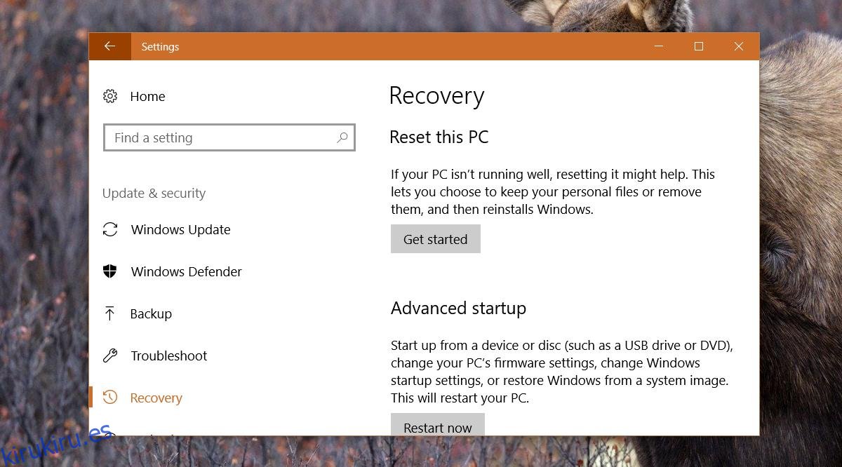 Un vistazo a los archivos guardados después de un reinicio de Windows 10