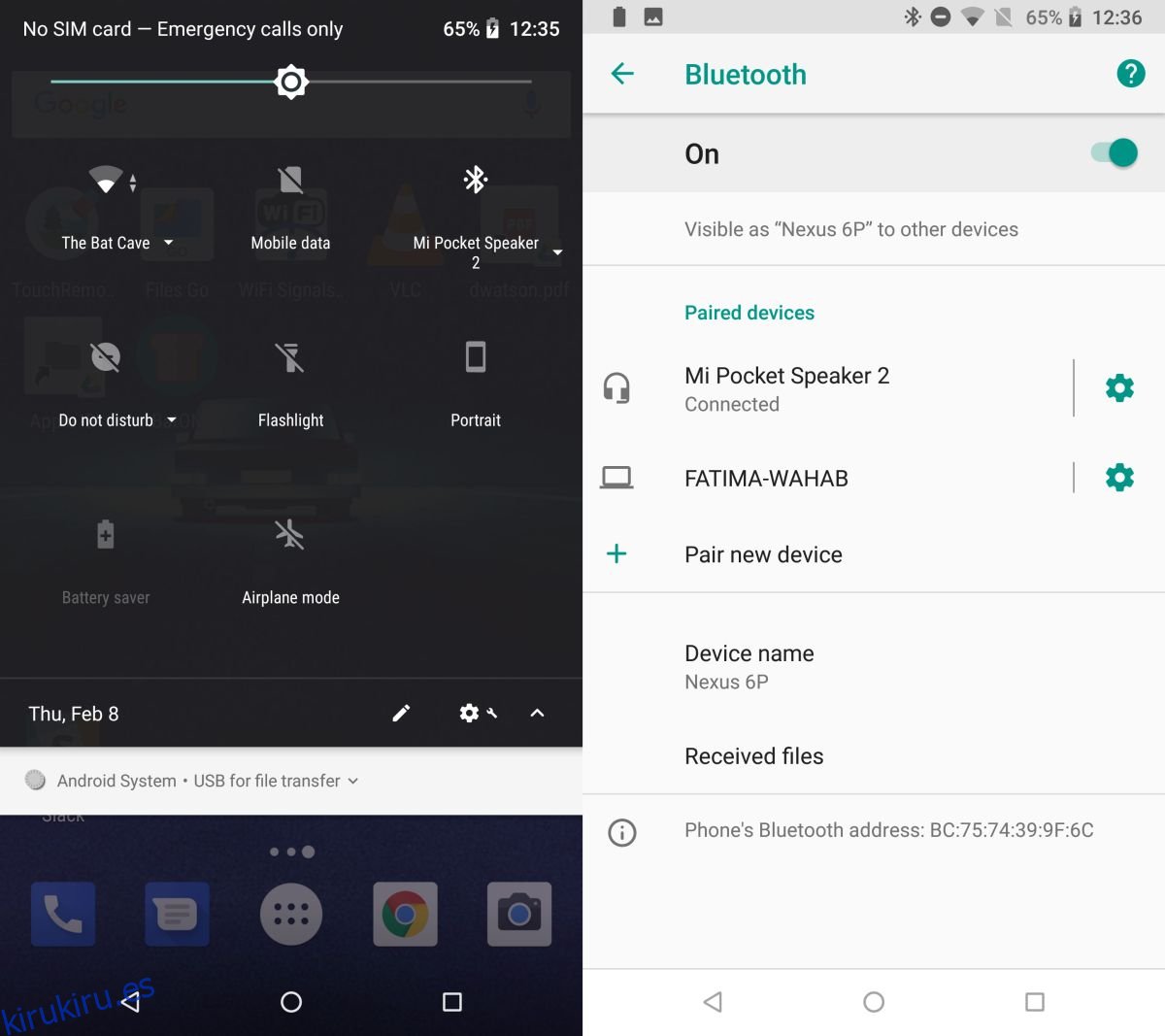 Cómo ver los niveles de batería de los dispositivos Bluetooth conectados a su teléfono Android