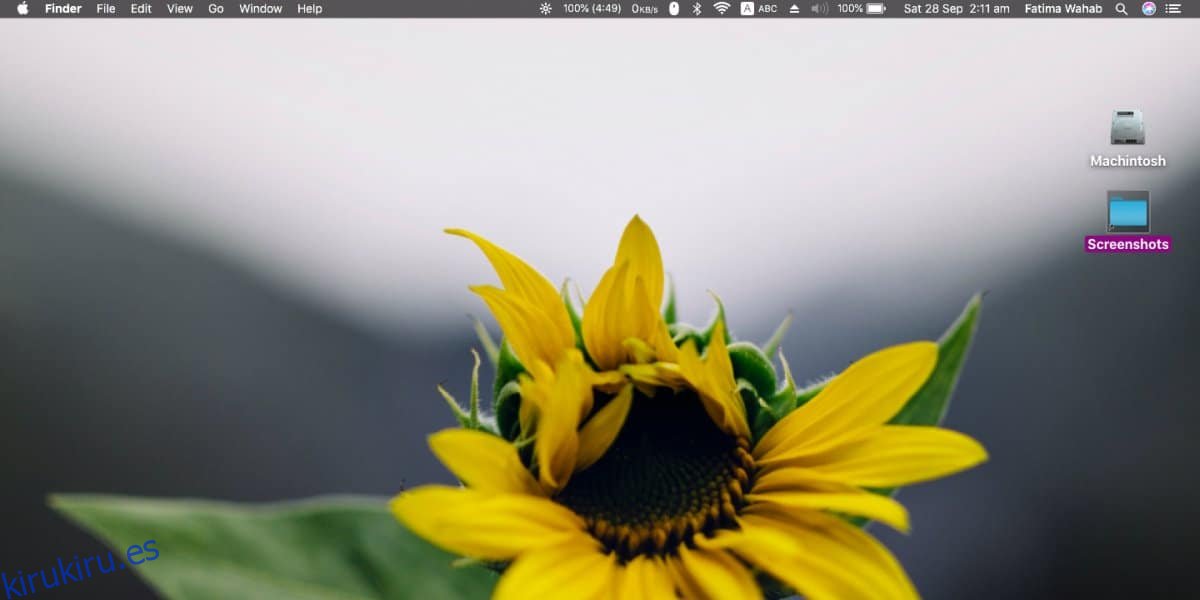 Cómo cambiar el tamaño de los iconos del escritorio en macOS