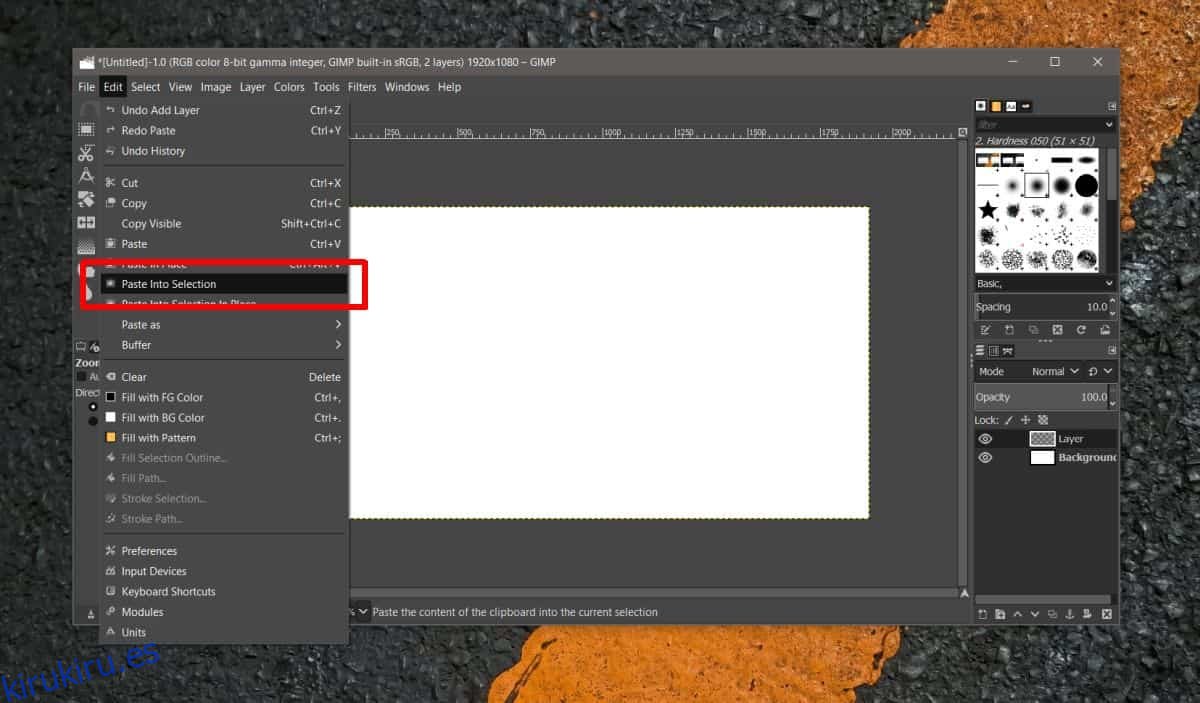 Cómo cambiar el tamaño de una imagen en GIMP en Windows 10