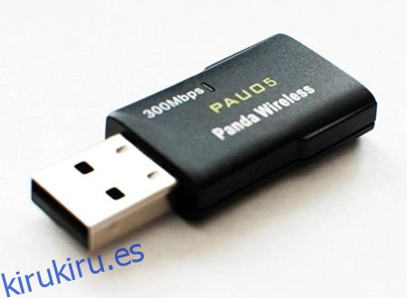 Adaptador USB Panda Inalámbrico N 300Mbps para Linux