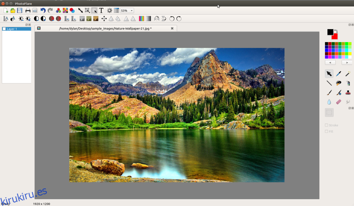 Cómo instalar el editor de imágenes PhotoFlare en Linux
