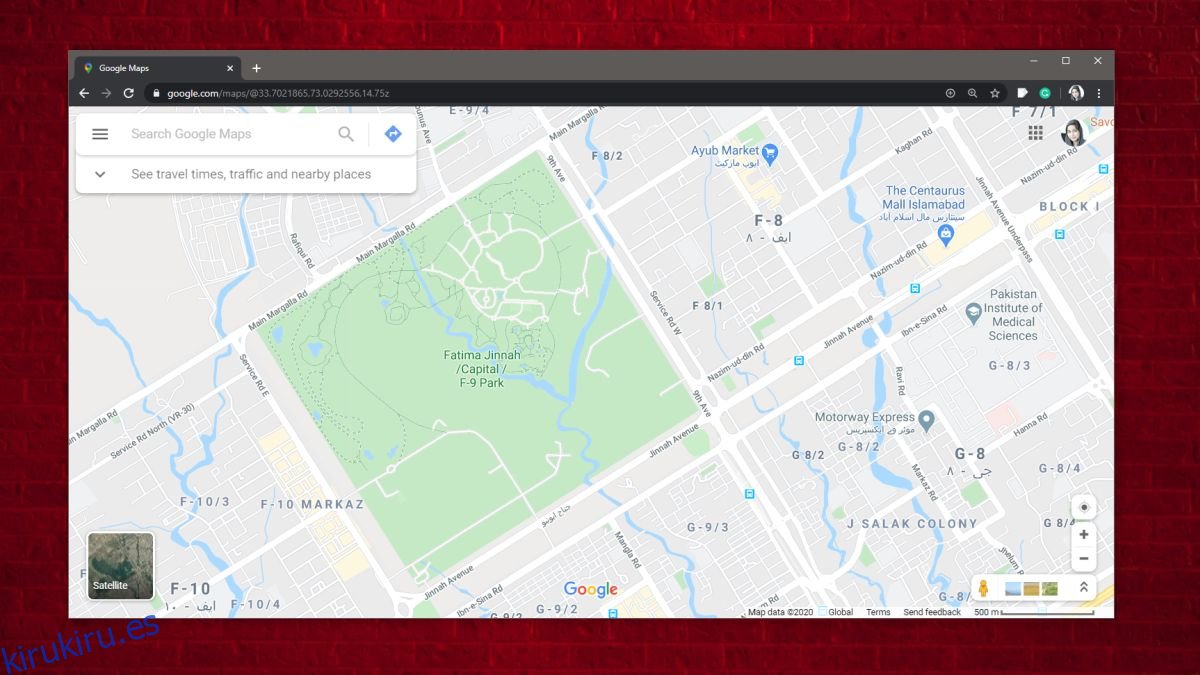 Cómo guardar mapas de Google Maps sin conexión en Windows 10