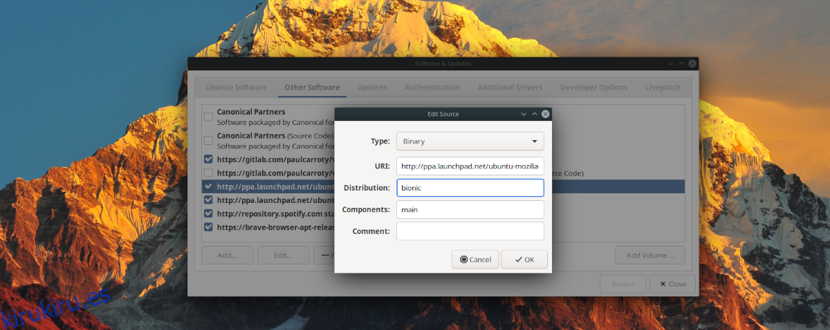 Cómo actualizar los PPA de Ubuntu a la nueva versión 20.04