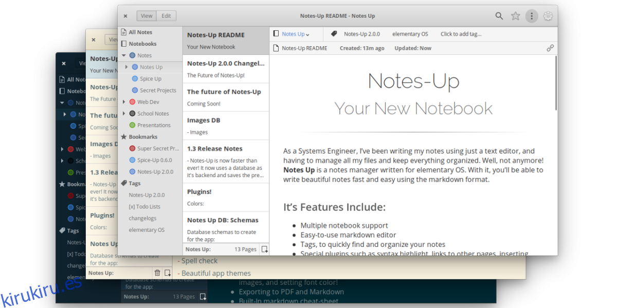 Cómo instalar la aplicación Notes-Up Note en Linux