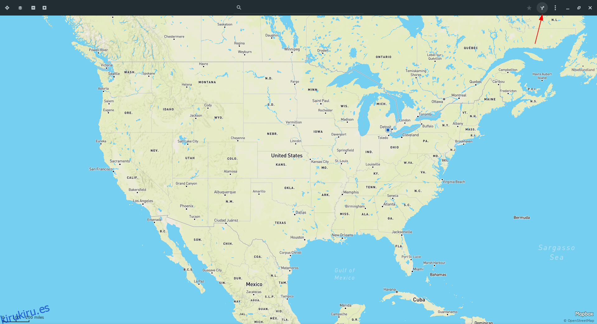 Cómo descargar Gnome Maps como PDF en Linux