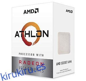 Procesador de escritorio desbloqueado AMD Athlon 3000G de 2 núcleos y 4 hilos con gráficos Radeon