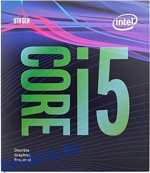 Procesador de escritorio Intel Core i5-9400F, 6 núcleos, 4,1 GHz, Turbo sin gráficos, CPU económica para juegos, CPU económica para juegos