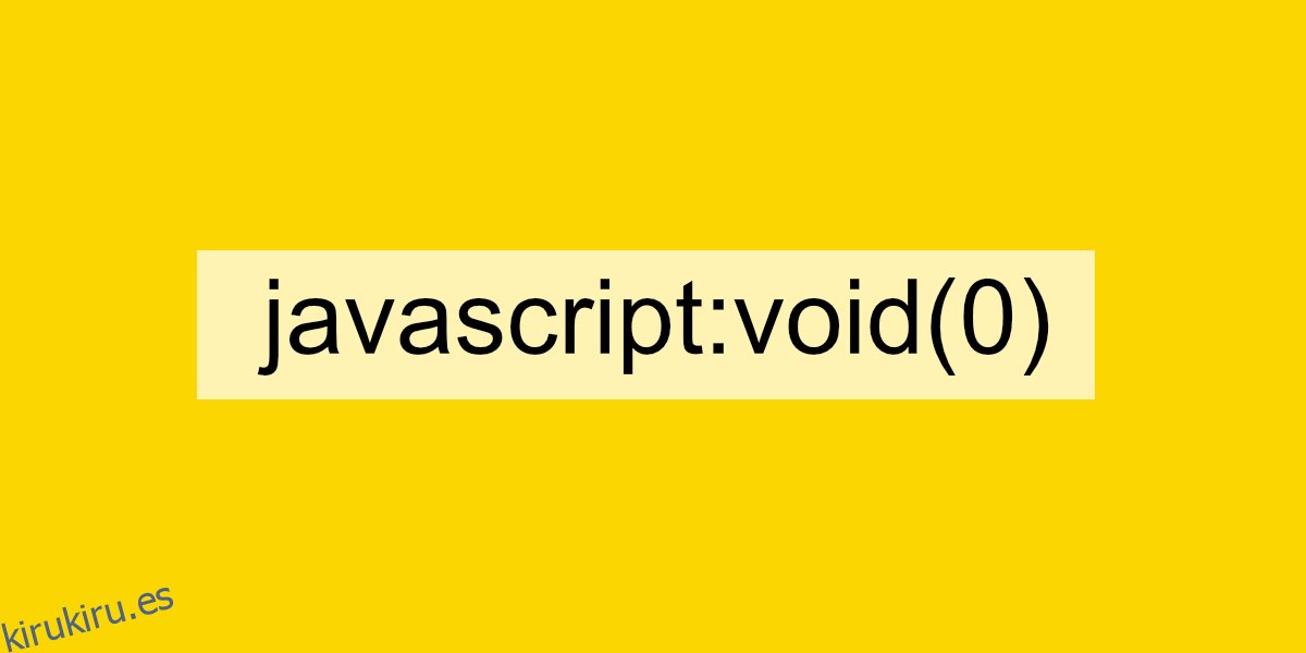 error de javascript void 0