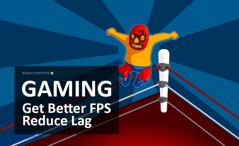 Mejor FPS y menos retraso en los juegos de PC