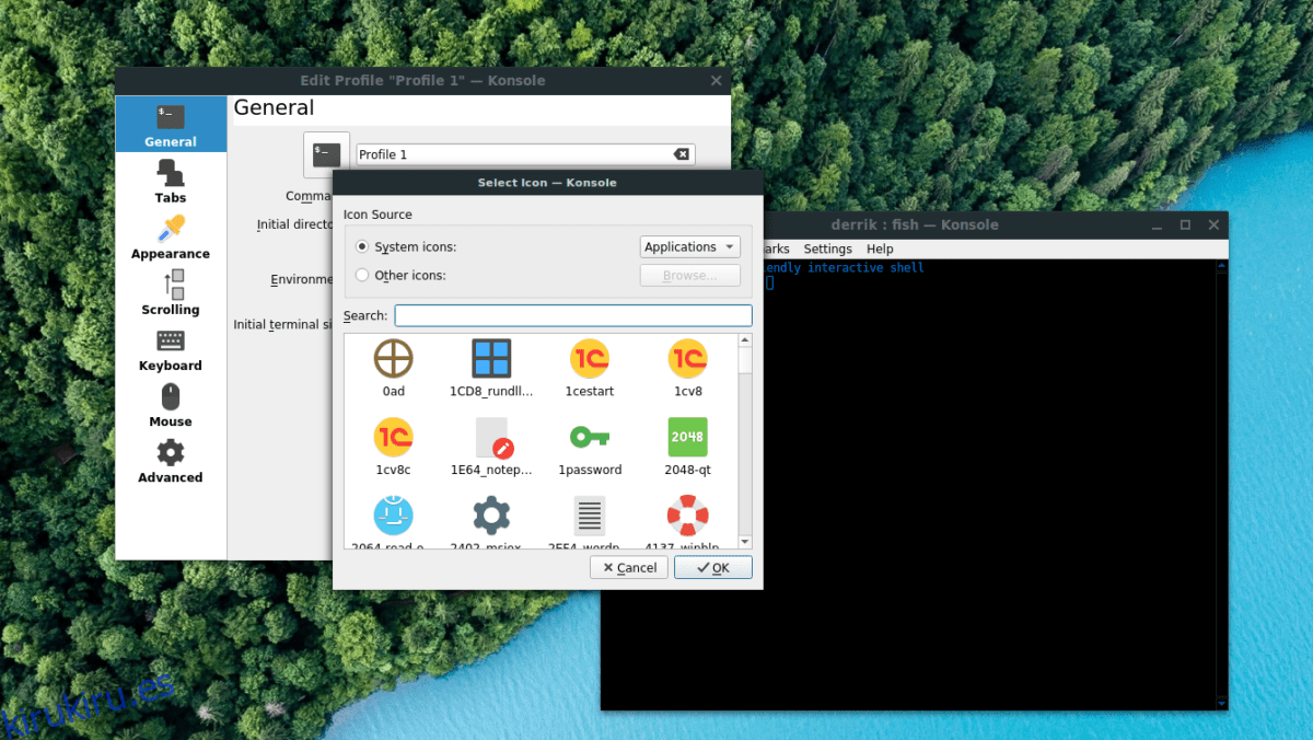 Cómo personalizar el terminal KDE
