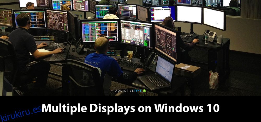Varias pantallas no funcionan en Windows 10