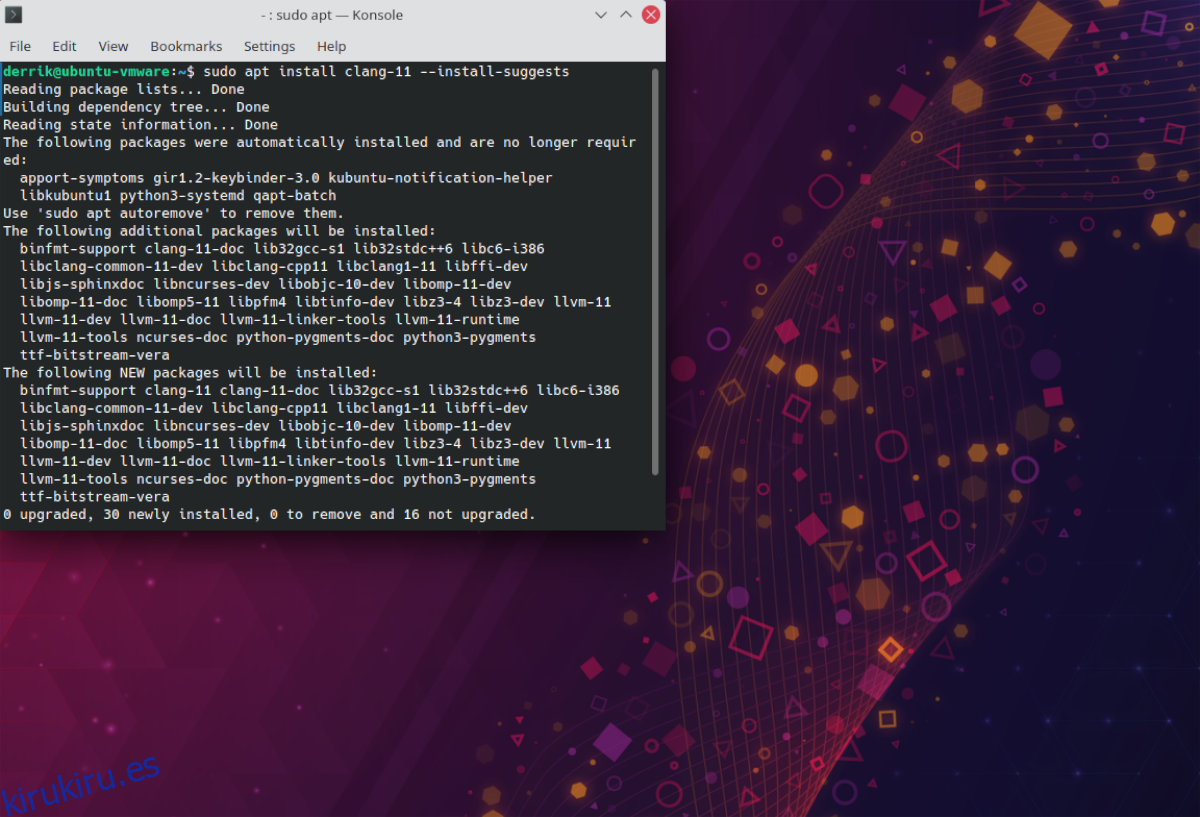 instalar Clang en Ubuntu