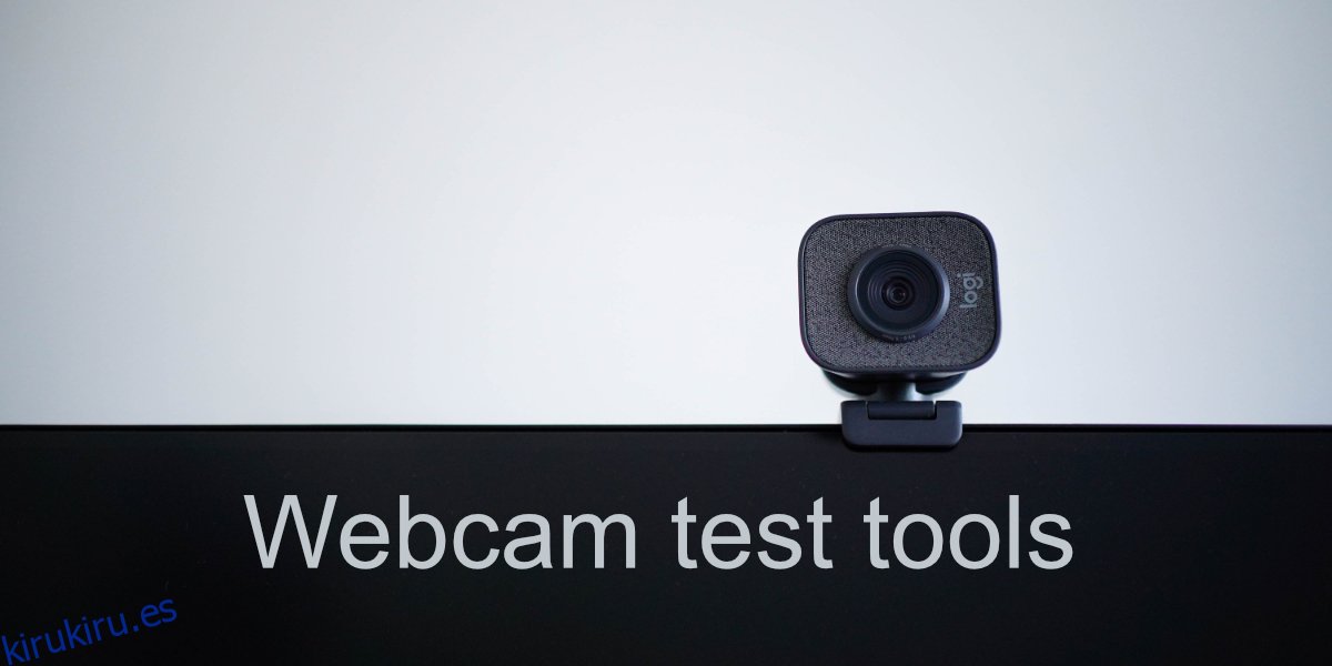 herramientas de prueba de cámara web