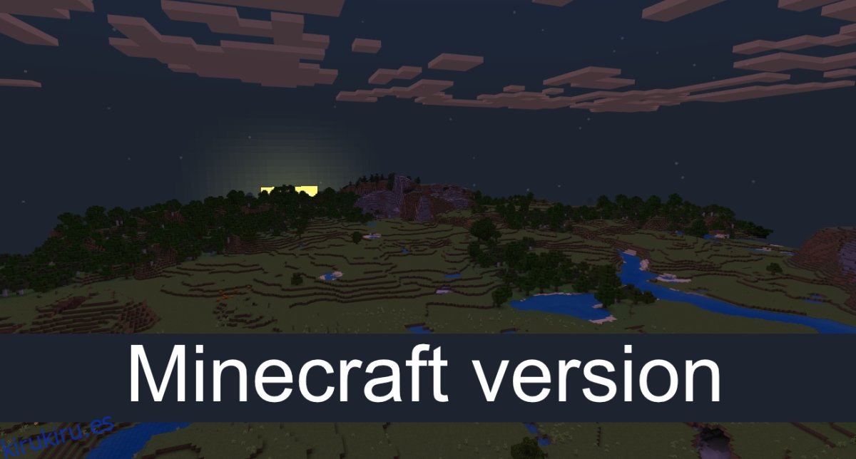 Cómo encontrar la versión de Minecraft