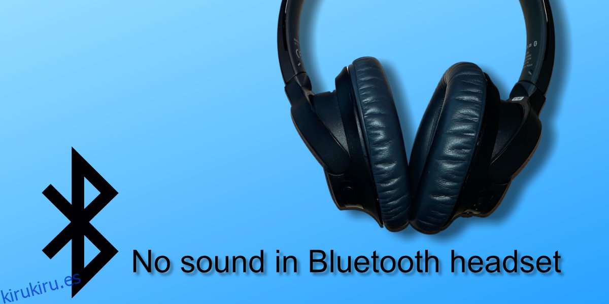 Cómo arreglar la ausencia de sonido en los auriculares Bluetooth en Windows 10