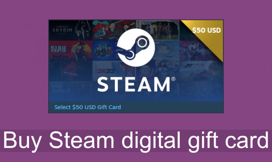 Cómo comprar una tarjeta regalo digital Steam