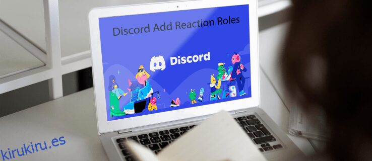 Cómo agregar roles de reacción en Discord