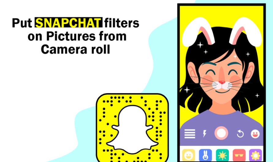 Cómo poner filtros de Snapchat en imágenes de Camera Roll