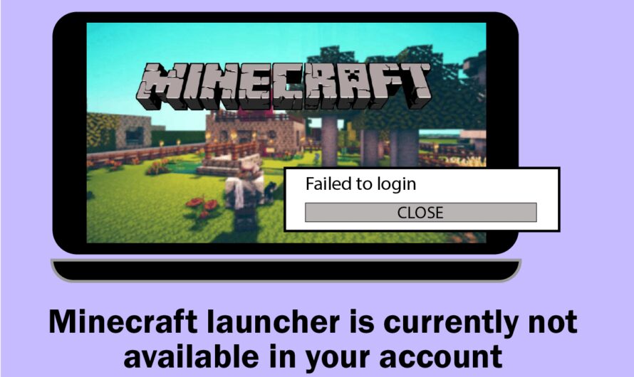 Fix Minecraft Launcher no está disponible actualmente en su cuenta