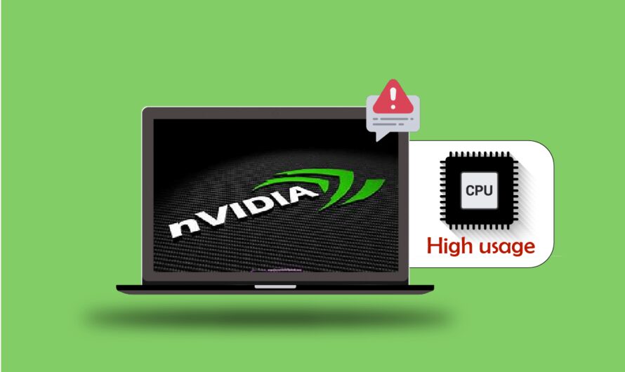 Arreglar el alto uso de CPU de NVIDIA Container en Windows 10