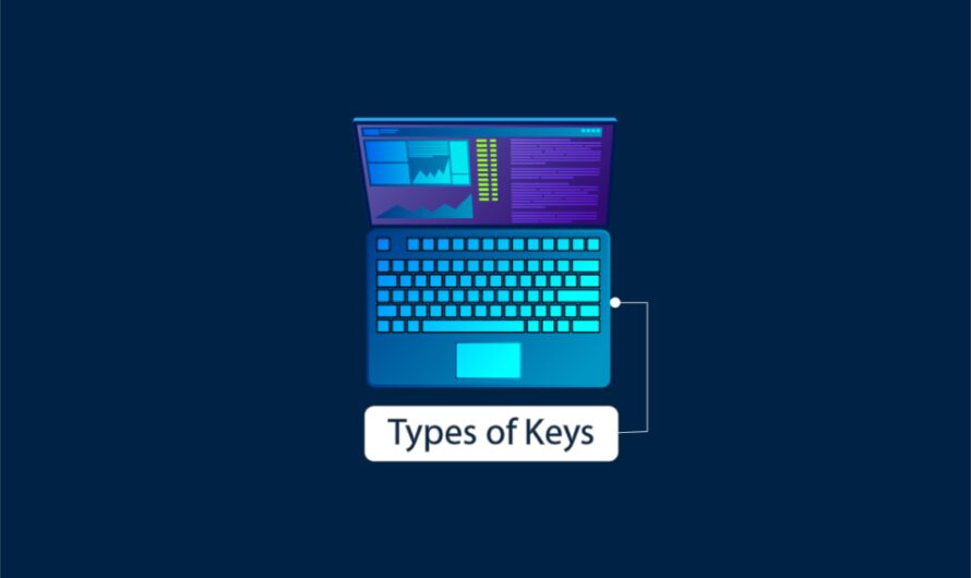 ¿Cuántos tipos de teclas en un teclado de computadora?