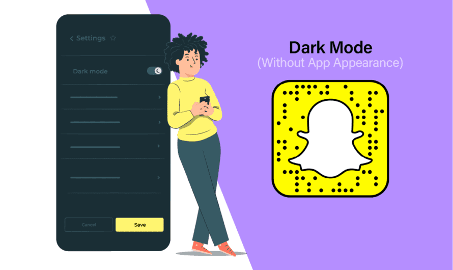 Cómo obtener el modo oscuro en Snapchat sin la apariencia de la aplicación
