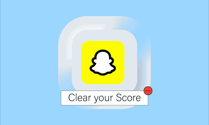 Cómo borrar tu puntaje de Snapchat