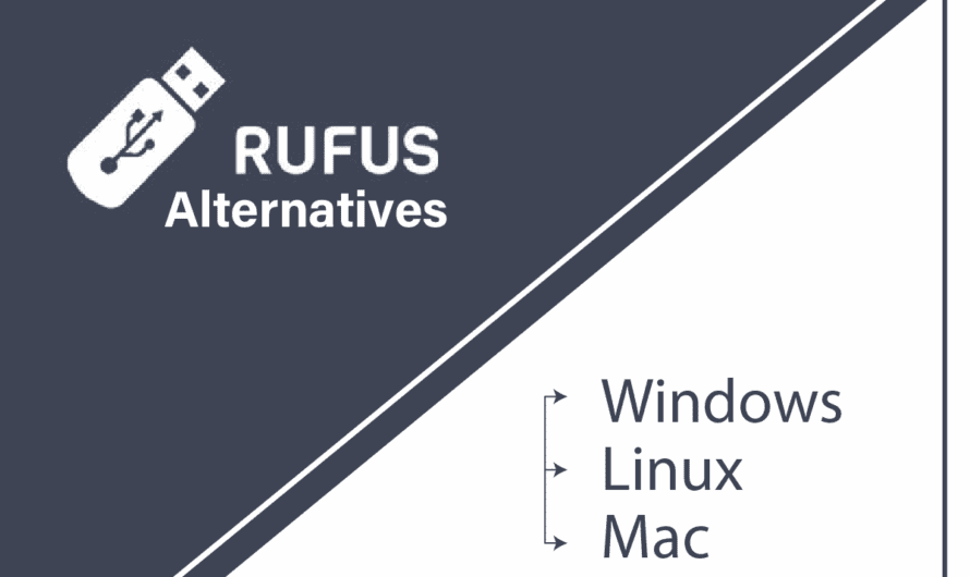 Más de 20 mejores alternativas de Rufus para Windows, Linux y macOS