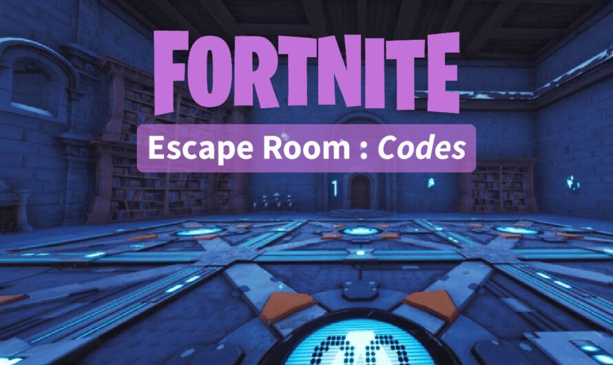 Los mejores códigos de Fortnite Escape Room: Canjear ahora