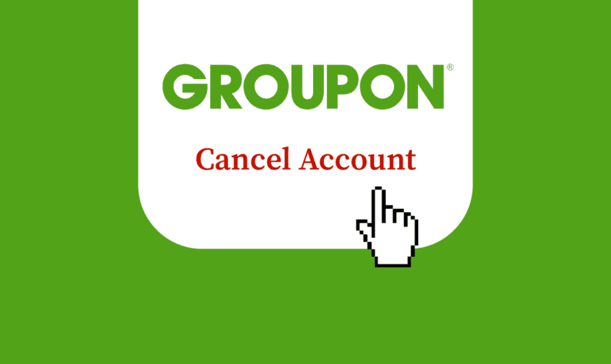 Cómo cancelar una cuenta de Groupon