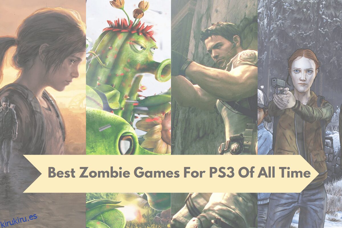 Los 13 mejores juegos de zombis de PS3 de todos los tiempos