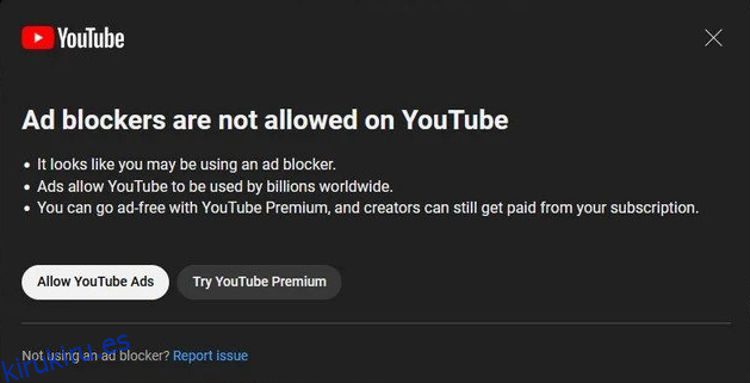 ¿Es el fin de YouTube sin publicidad?  Explicación de las nuevas reglas de bloqueo de anuncios de YouTube