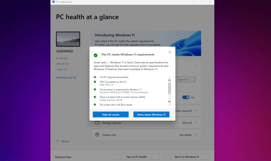 ¿Puede su PC ejecutar Windows 11?  Verifique estos requisitos del sistema